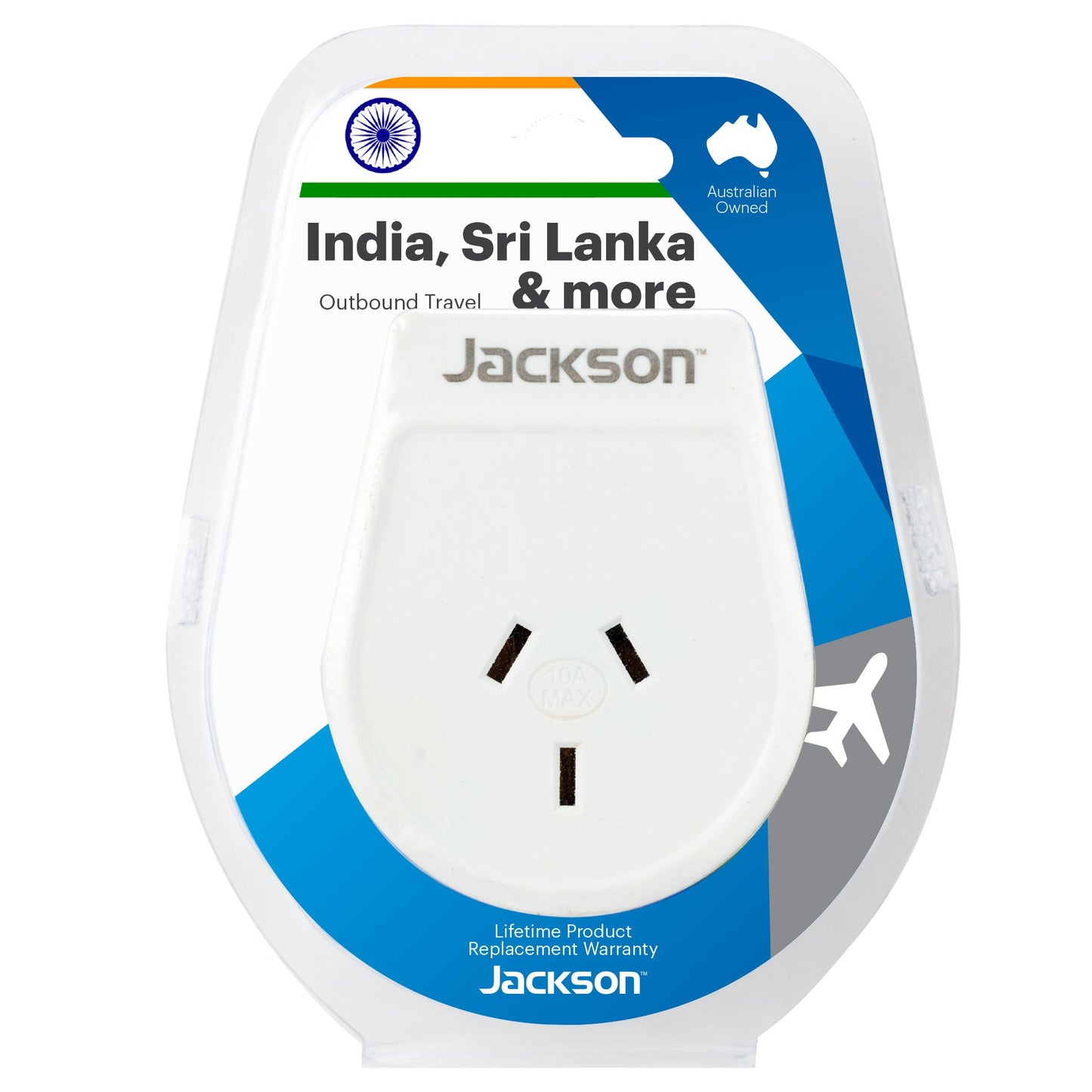 Jackson Outbound Slim Travel Adaptor